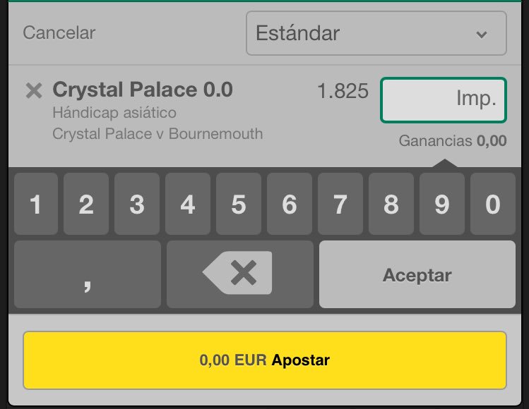 estupicks's tweet photo. ⚽️Premier League
Stake: 2/10
Cuota: 1,825 https://t.co/uAStIl4Pkr