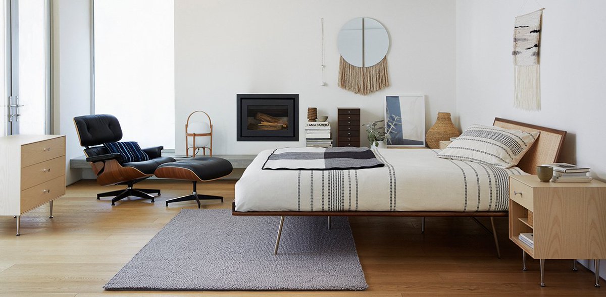 HermanMiller's tweet photo. Minimalist and timeless, reintroducing the Nelson Bedroom Collection. Shop Now: https://t.co/N3KBqFme0G https://t.co/Kco8UMWKl5