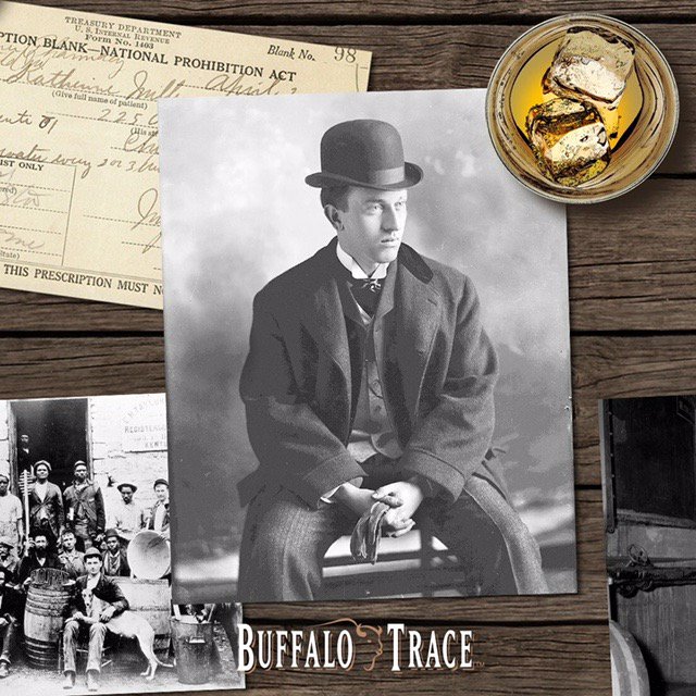 BuffaloTraceUK's tweet photo. Albert Blanton devoted over 55 years to producing, protecting and promoting fine whiskey. #buffalofact https://t.co/L0EHRsfyKb