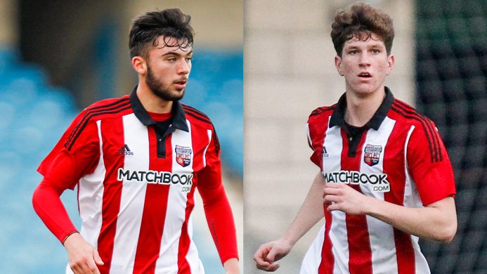 BrentfordFC's tweet image. Congratulations to @reececole98 and @c_meps on signing their first professional contracts with  us