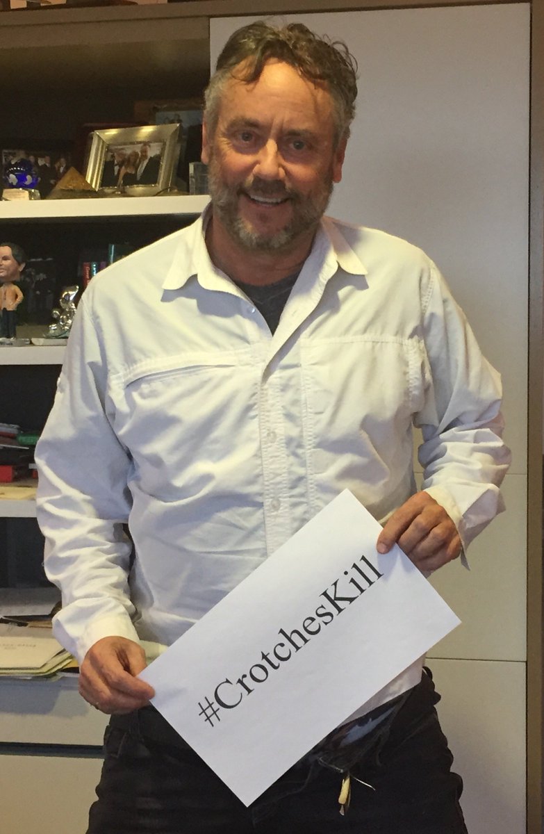 WBrettWilson's tweet photo. Join me &amp; take part in the @CalgaryPolice #CrotchesKill campaign to pledge NOT to drive distracted. RT to agree. https://t.co/6k0nxS2xGo