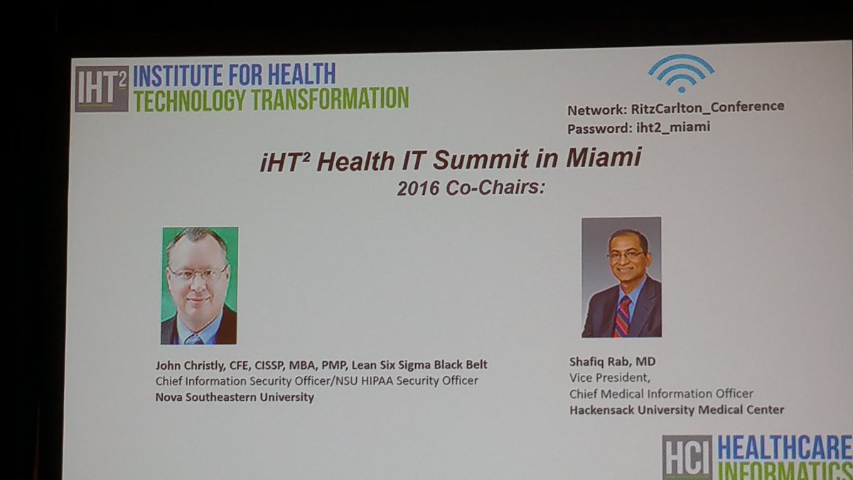 fittawnya's tweet photo. #iHT2  Dr. Shafiq Rab is brilliant! Learning lots at the Health IT Summit from so many. https://t.co/ntLFmbLn1D