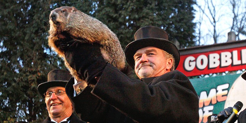 people's tweet photo. Punxsutawney Phil predicts spring is on the way https://t.co/eBsvyT4O7q #GroundhogDay https://t.co/HeG7Z3deTe