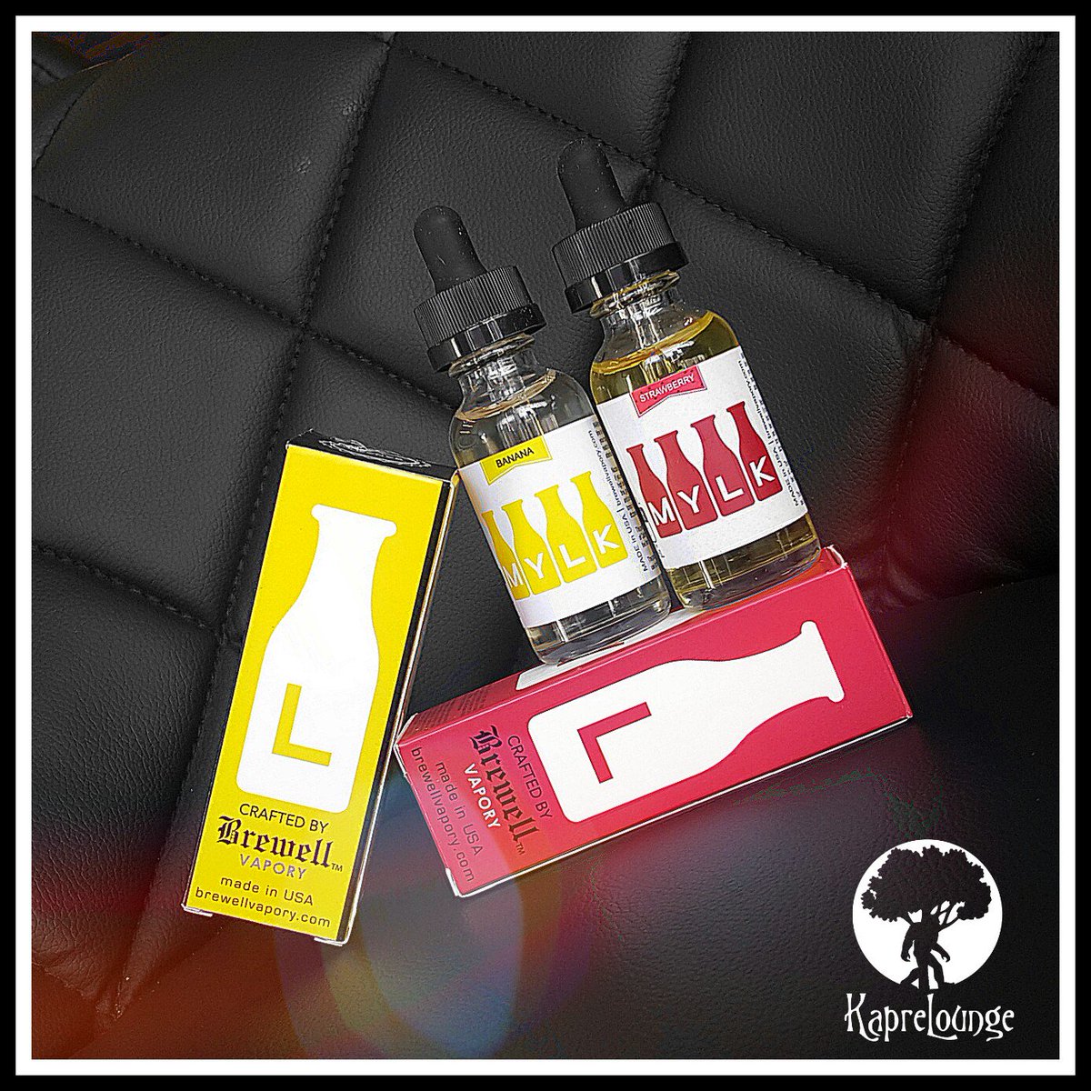 Kaprelounge Ltd New Mylk Range By Brewell Vapory Strawberry In Stock Banana Due In Later This Week But We Ll Keep You Posted T Co S5tbrv1cd7