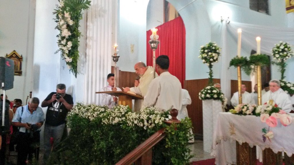 Santa Misa en Honor Nuestra señora de Candelaria en sus 395 años!