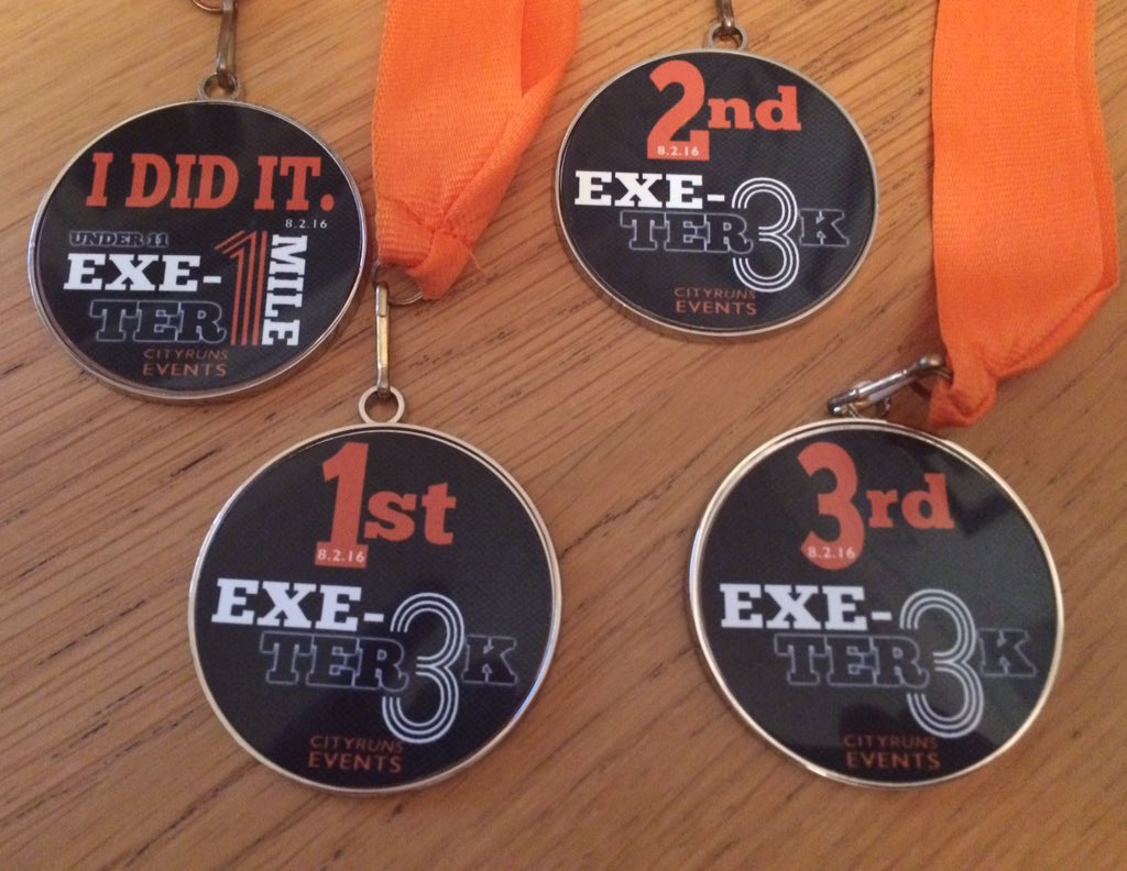 cityruns's tweet photo. #Exeter3k top 3 medals &U11s
Still time to enter Mondays races ππ»ππ
https://t.co/dsRCPMgnhB
@InStep_Devon https://t.co/AOKWDCnTsc