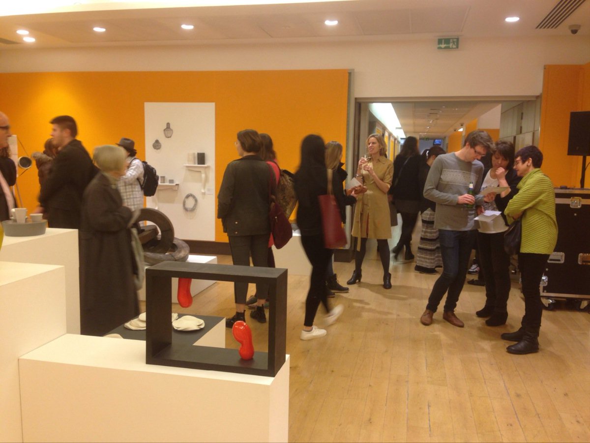 It's filling up in Front Gallery Three <a href="/ChristiesInc/">Christie's</a> where RCA C&amp;G students and staff are showing select pieces