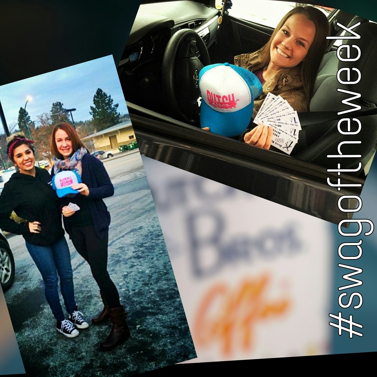 DutchbrosKC's tweet photo. This weeks winners of #swagoftheweek be sure to turn in your free cards to be entered into the drawing✌#dbcda https://t.co/e6clfiRqAW