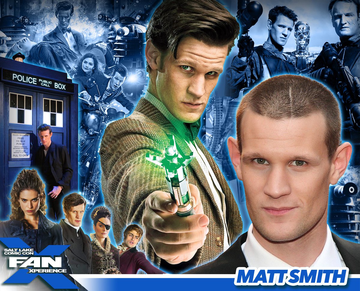 Meet Matt Smith at #FANX16! Best known at the 11th Doctor on #DoctorWho, Terminator Genisys: bit.ly/1Juul3G