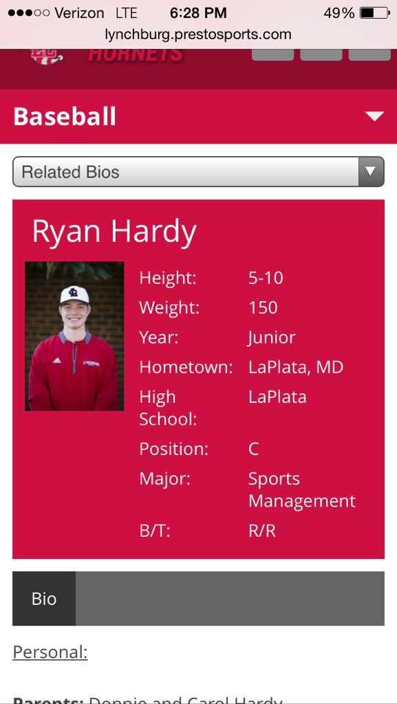 hardy_boy_5's tweet photo. Time to see how this ride goes ⚾️ #LCbaseball https://t.co/8CloAGcx5Q