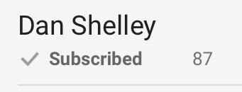 shack_papa's tweet photo. #dan100 13 subs away @Dan_Shelley https://t.co/wc3n05NWwp
