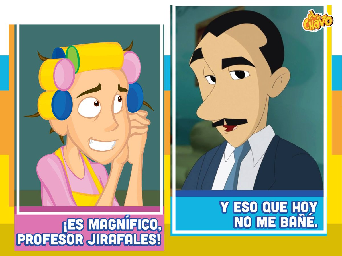 El Chavo Animado Profesor Jirafales