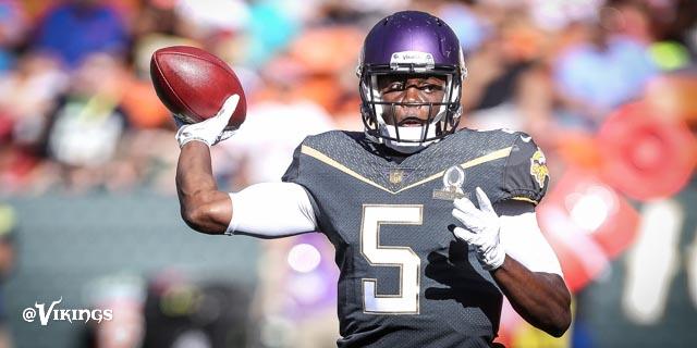 Vikings's tweet photo. .@teddyb_h2o had already started his offseason workout when he got the #ProBowl call.

MORE: https://t.co/jQf7CcDhmU https://t.co/8uJkGJzYYC