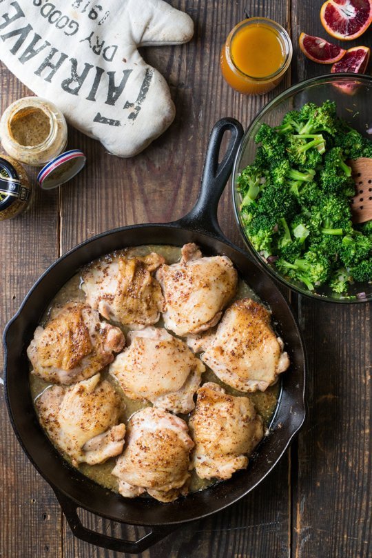 thekitchn's tweet image. Skillet Maple-Mustard Chicken; perfect for those "I don't have a clue what to make" nights: on.thekitc.hn/NGqUpF
