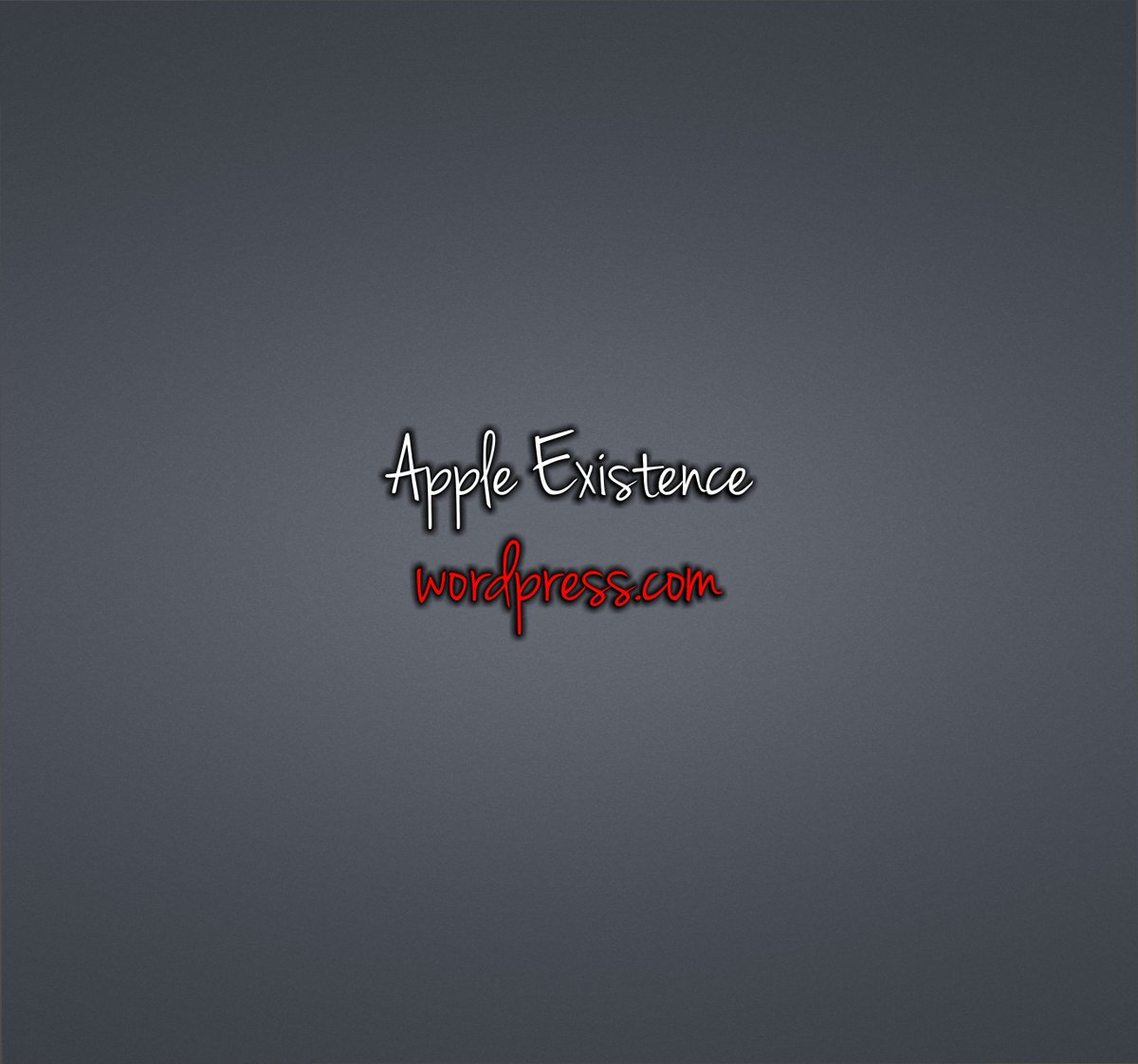 AppleExistence's tweet image. Nowa nazwa bloga i adres strony (New name and address of blog) :) appleexistence.wordpress.com