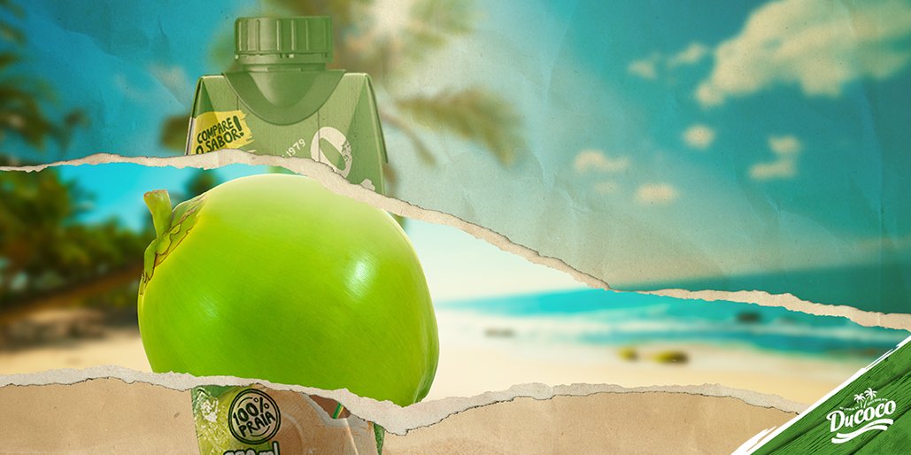 ducocobr's tweet photo. Dentro de toda embalagem de Ducoco tem sempre um coco fresquinho extraído das belas #praias do Ceará. #verão https://t.co/TYorO2oNtX