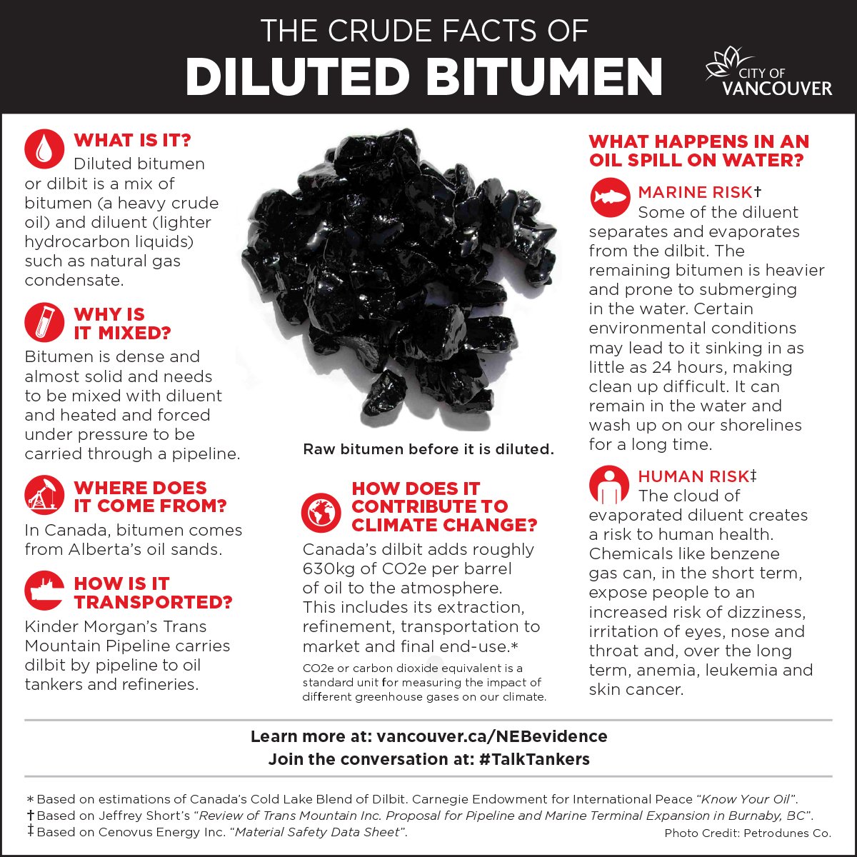 CityofVancouver's tweet photo. The City has concerns about the extra #KinderMorgan pipeline and its carbon. #TalkTankers https://t.co/wgZpCBFoxd