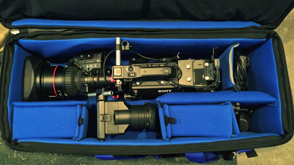 Chris_Cardno's tweet photo. 👍🏻 @SonyProUSA FS7 &amp; @CanonUSAimaging 17-120 ready to go. Thanks, @parkerdigital, for the @CamRade recommendation! https://t.co/V9IRR5ggew