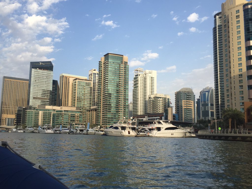 williesmarine's tweet photo. Our office ladies spent some time at the Dubai Marina and got a tour of the whole area and yacht club! https://t.co/qyqr7WQlUZ
