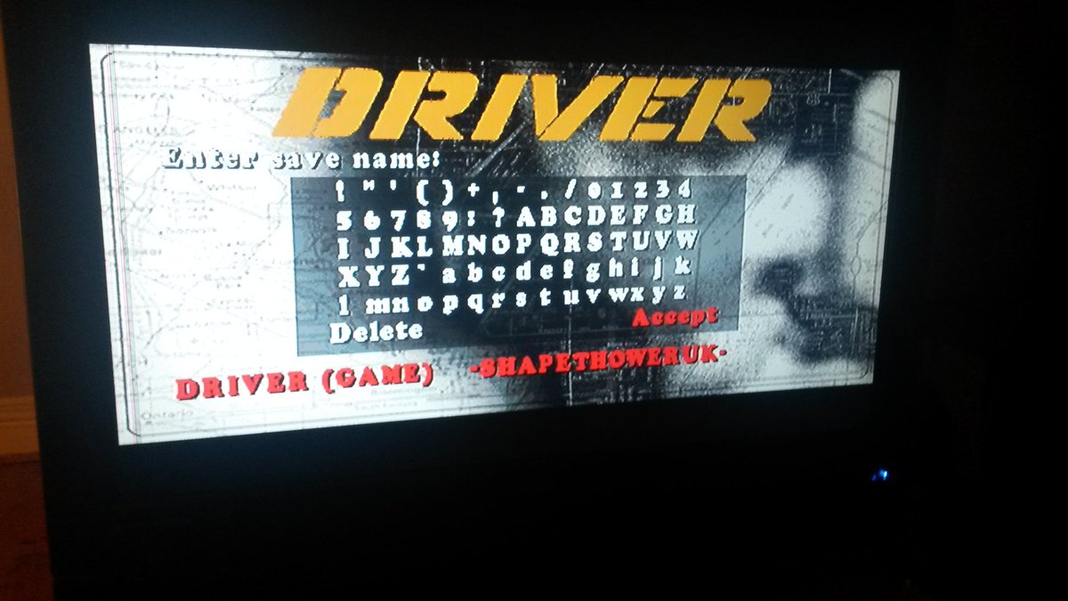 ShapeThrowerUK's tweet photo. Old school!!! #ps1 #driver https://t.co/xomQWQ13Kf