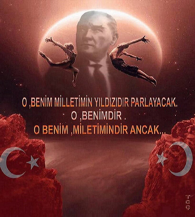 ece_kaya35's tweet photo. Milli birlik ve güçlü TÜRKİYE için tek çözüm ATATÜRKÇÜLÜKTÜR.

#KırmızıÇizgimizdirATATÜRK
@orhanaydin6 @AytunCiray https://t.co/p6Lt5Tq0Z9
