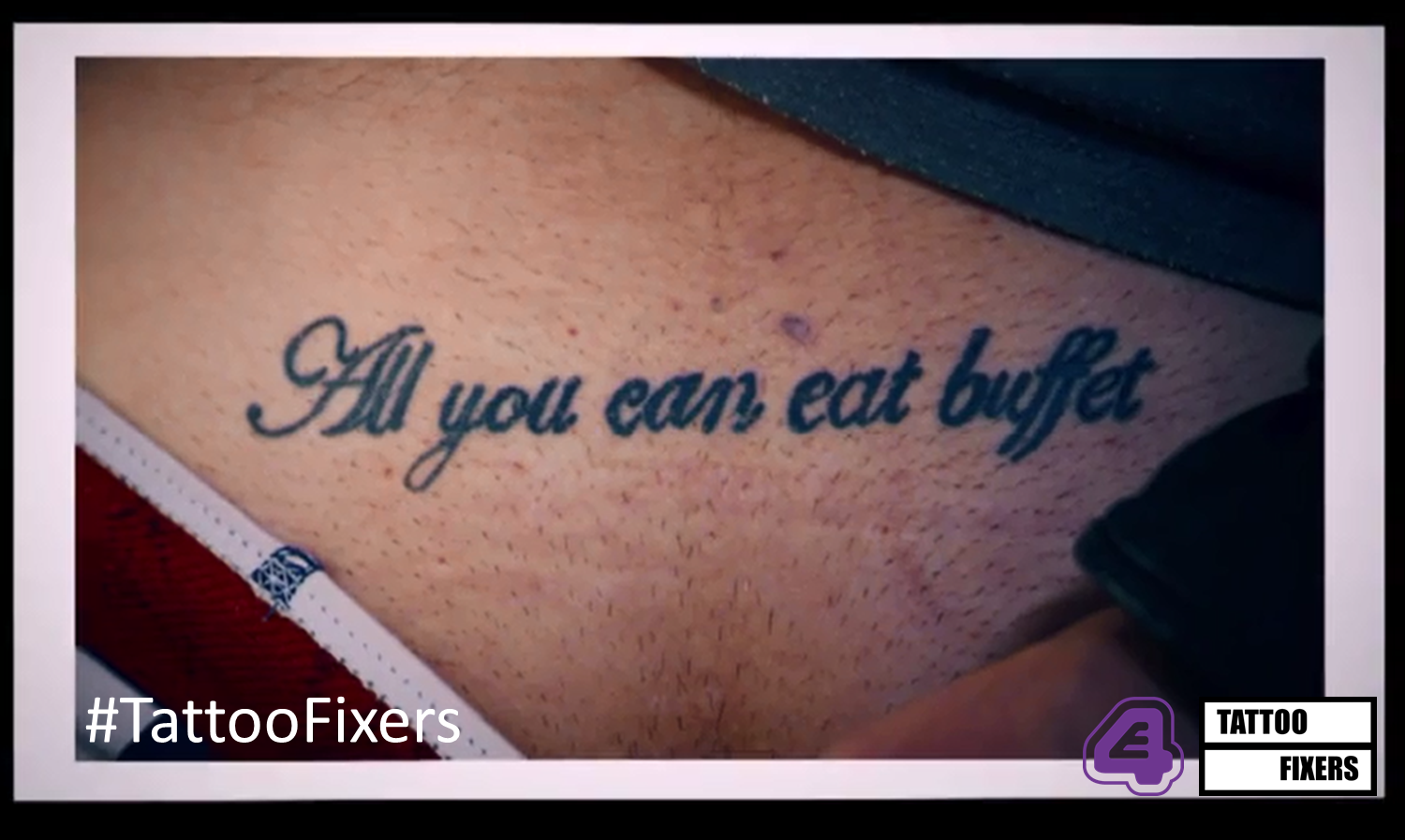 All you can eat tattoo