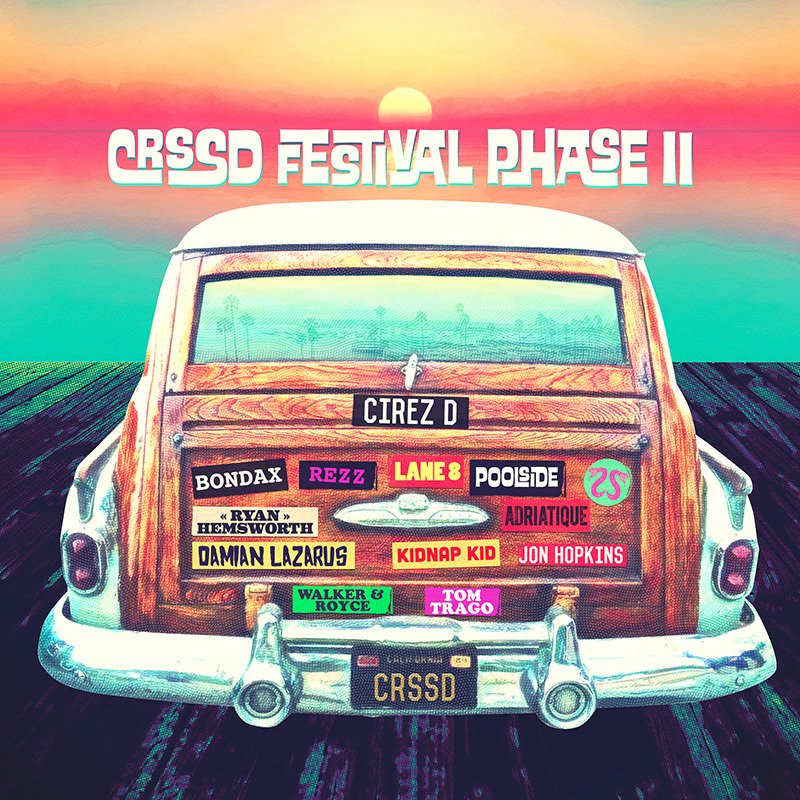 crssdfest's tweet photo. The road to CRSSD keeps on rollin! #CirezD, @bondaxuk, @damianlazarus + more join the party: https://t.co/s62NrLAo1n https://t.co/p6RwAKqL6T