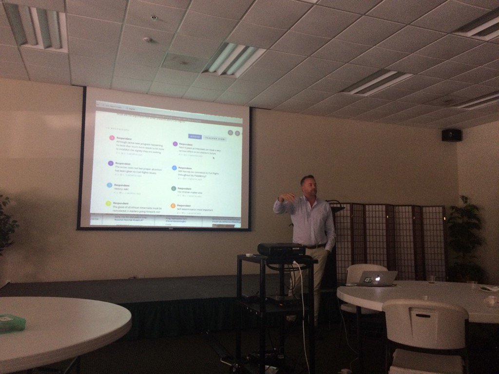 EUSD_PLN's tweet photo. Verso is also used in professional learning to encourage participation and feedback. @AlanNovember #ncpdf https://t.co/QurREoCLQW