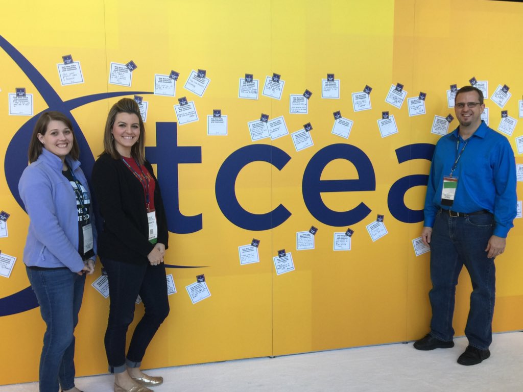 candice_eixman's tweet photo. Great day at #TCEA2016 with two of my favorite people! https://t.co/JJVXO2joBx