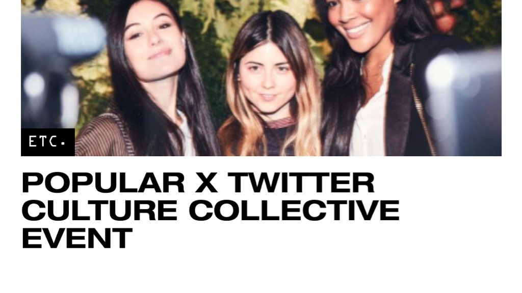 populartv_'s tweet photo. Come hang with @MartaPozzan @BHamptonStyle @the_dFm on https://t.co/Hg0dFjzwei #CultureCollective https://t.co/6M73My9IPC