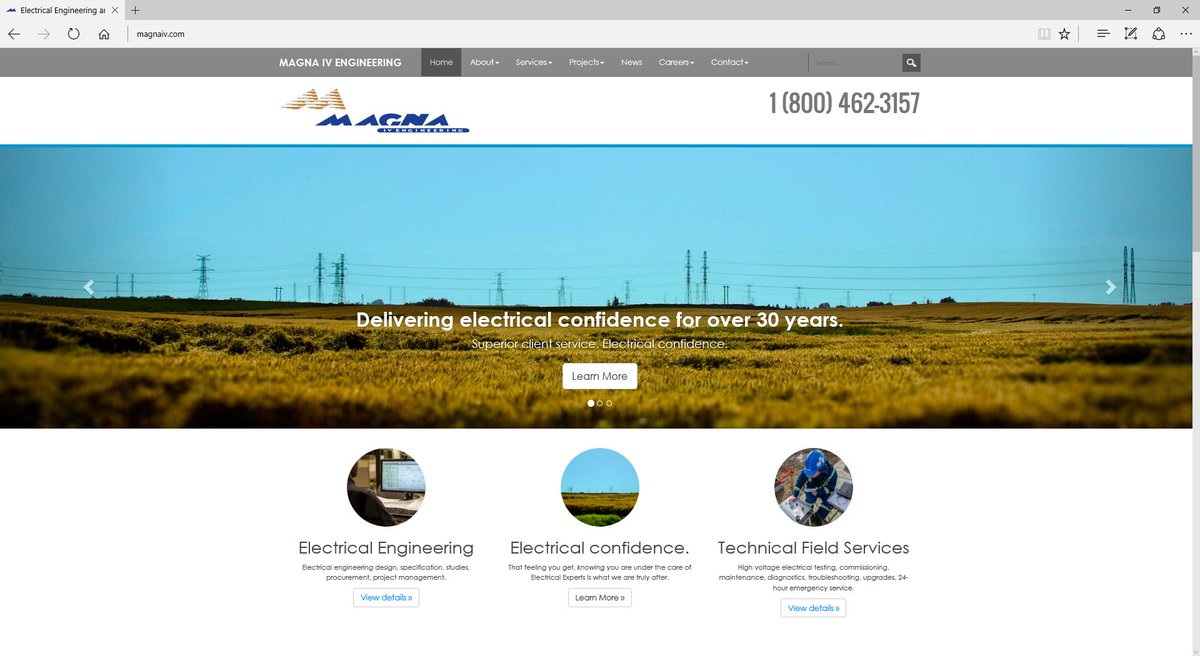 MagnaIVEng's tweet photo. We are very pleased to announce the release of our newly redesigned website! Check it out at https://t.co/7Jgc2TEbh3 https://t.co/e4E3g4QOGW