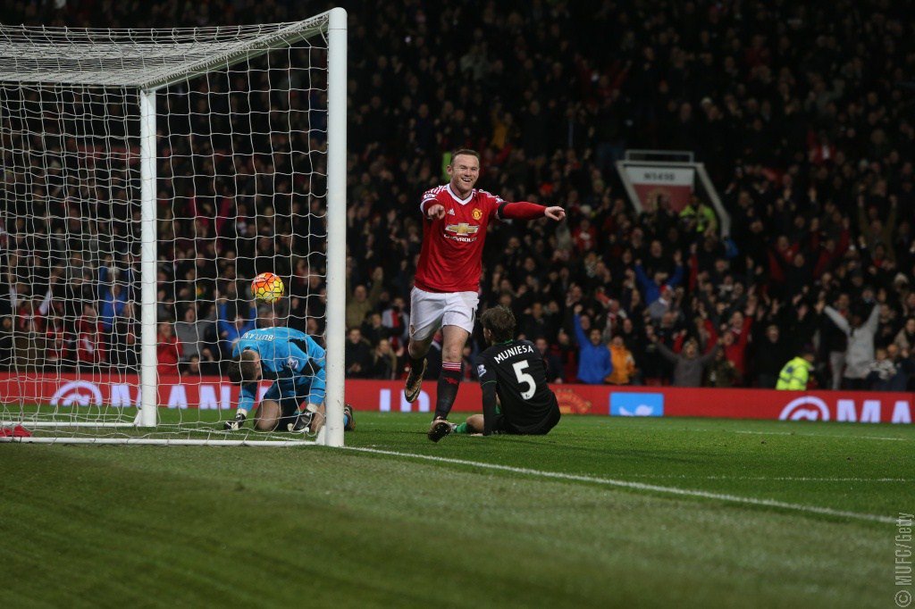 Seven goals in seven games for <a href="/WayneRooney/">Wayne Rooney</a> - what a start he's made to 2016! #mufc
