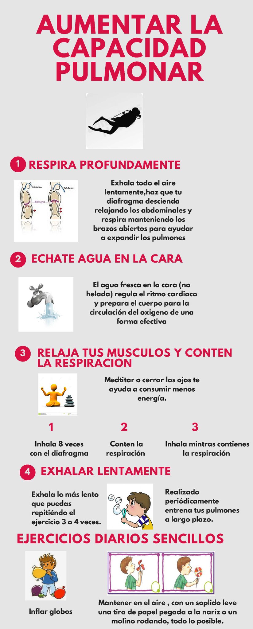 Oscar Baeza On Twitter Como Aumentar La Capacidad Pulmonar Con Unos Ejercicios Sencillos Y Rutinarios Ideal Para Corredores Y Buceadores Https T Co Zljcxxt343