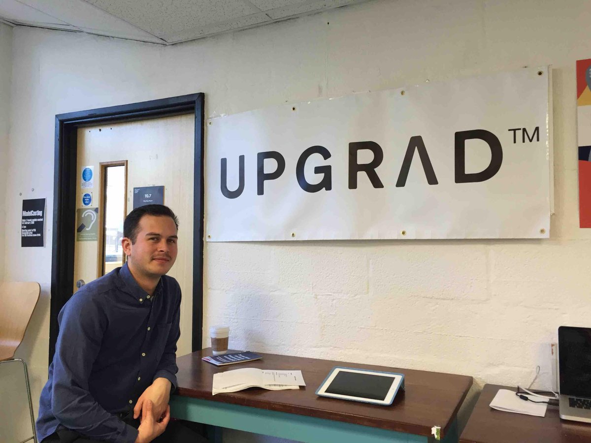 UpgradSW's tweet image. It was great to demonstrate our app to Plymouth College of Art students today. Big thanks to the 3E's team.