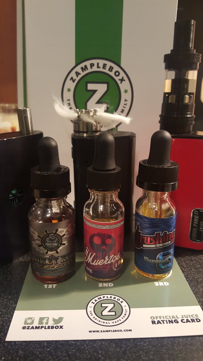 DuffVaps's tweet photo. @ZampleBox #BESTOFTHEBOX #vape #vapelife #vapefam #vapecommunity #vapereview https://t.co/AzDWuXYVot