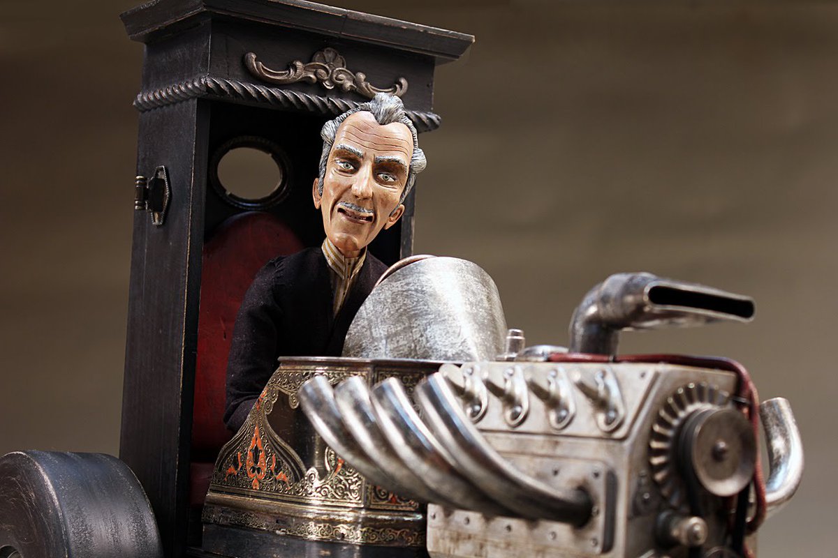 NakedPuppets's tweet photo. "The Seeker" - A Gothic Hot Rod - 2016 - Automaton by Tom Haney - https://t.co/qakk4M5HhT https://t.co/8JVvushB5C