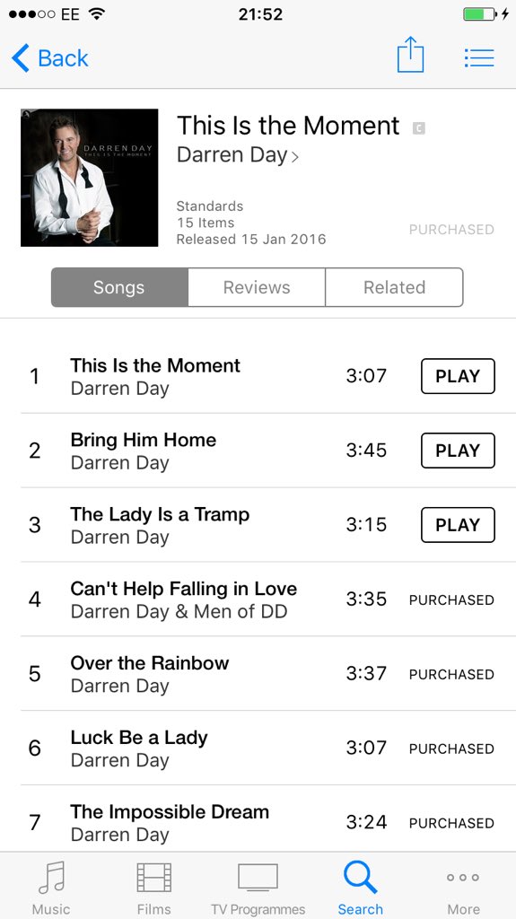 Hayhonew's tweet photo. Yes I just purchased this and yes I'm proud!!! @DarrenDOfficial xox #DarrenDaytowin #celeb bb https://t.co/OFR79LswAk