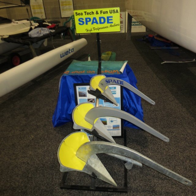 Come take a look! The Multihull Source has Spade Anchors available at the Providence Boat Show Feb 4th-7th.