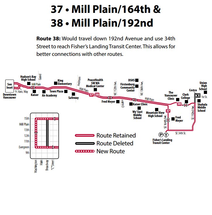 ctranvancouver's tweet image. Route 37/38 concept #servicechange