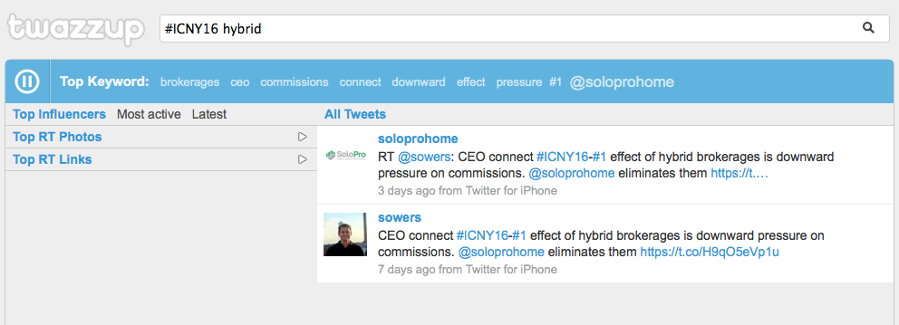 RealEstateCafe's tweet photo. Q: From center stage at #ICSF15 to backstage at #CEOConnect, why only 2 tweets re #Hybrid brokers at #ICNY? #RE2020 https://t.co/xzsI2pMYBQ