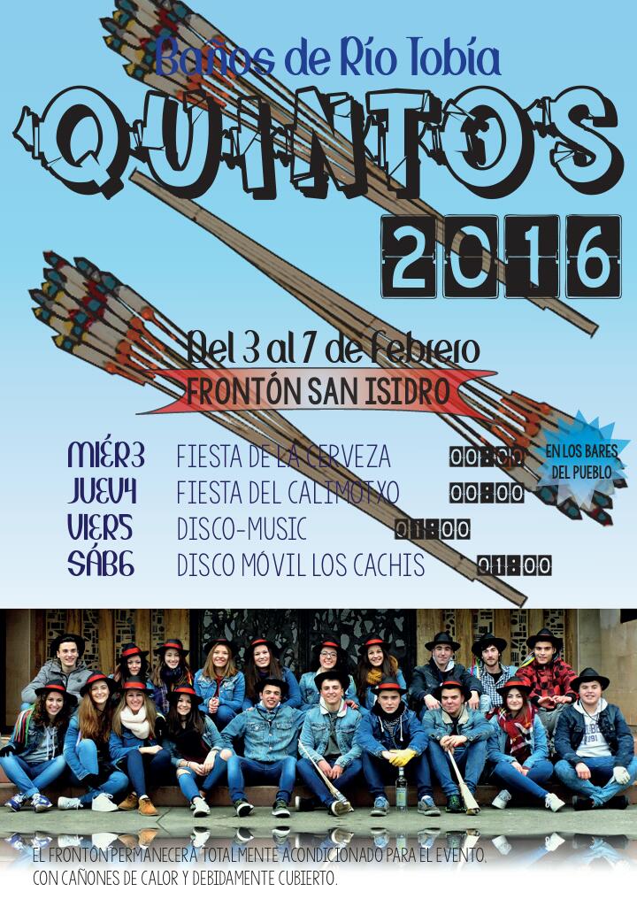 _QUINTOS16's tweet photo. MAÑANA EMPIEZA EL ESPECTÁCULO. BAÑOS ARDE. QUINTOS 2016. DEL 3 AL 7 DE FEBRERO. ¡OS ESPERAMOS! https://t.co/YFmvMh3DC6