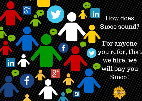 #RVA peeps - anyone interested in a new gig? Know anyone? Send em our way! #referrals4agrand #Java #AngularJS #.NET