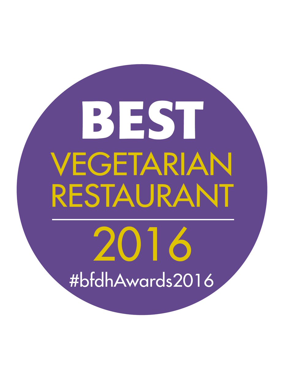 BfdhAwards's tweet photo. Are you 'Best Vegetarian Restaurant'in Brum? Nominate for #bfdhAwards2016 Prestigious Awards https://t.co/XK7FVFD1Ry https://t.co/uyWebB2GtW