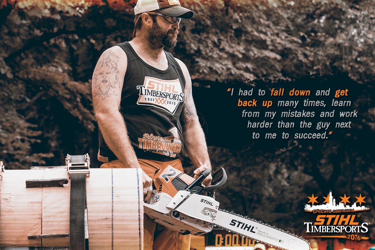 Timbersports tweet picture