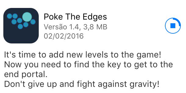PokeTheEdges's tweet photo. It’s time for a new #update . 1.4 is out #apps #ios https://t.co/oj3dAwLgXs