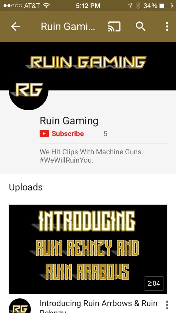 Gaming_Ruin's tweet image. Go Subscribe To Our YouTube Channel - youtube.com/channel/UCEwli…