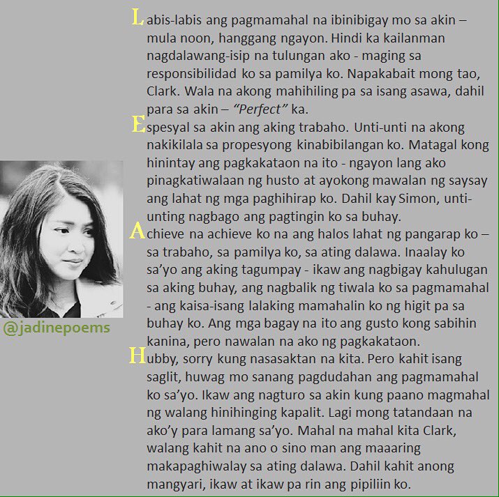 superpoems's tweet photo. Huwag ka ng magtampo 😔 @TheClarkMedina ito ang talagang saloobin ni @LeaaahOlivar kagabi. 
#OTWOLFeelingsUnleashed https://t.co/IJuLEqRXrs