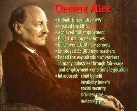 charlbxt's tweet image. @ThomasPilchard @royalmarine1980 @Macdonald2Sandy @LadyDurrant Clement Attlee was a remarkable man