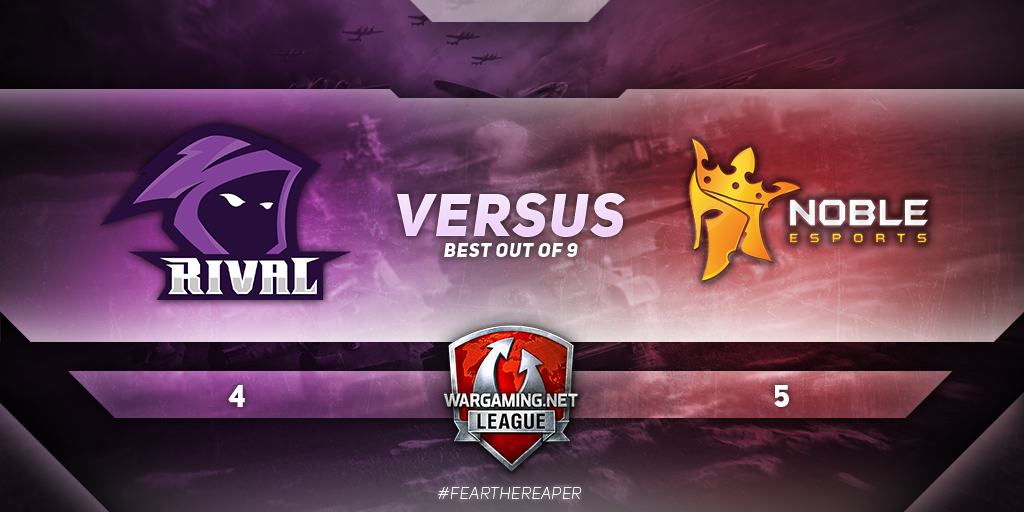 We fall in a well fought match versus <a href="/NobleProGaming/">(MOVED) @NobleGG</a> in the last game of the season!

Good games!