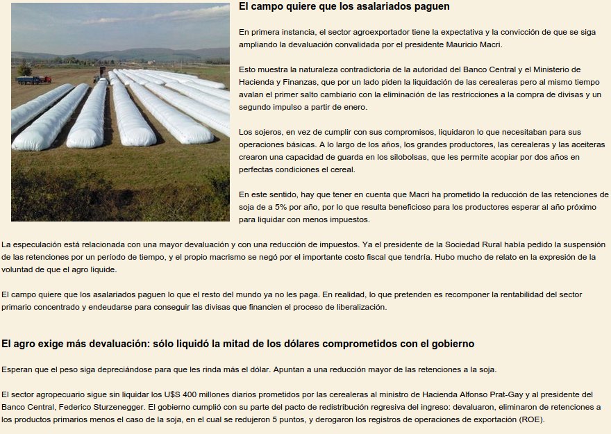 LTeresitaSilva's tweet photo. #MAGNETTOdecimeQUEseSIENTE
🇦🇷 #MULTIPROCESADOS
Productores se sientan sobre la soja #NoVENDEN aún c/ #SUBAdelDÓLAR https://t.co/XxBpESaBvm